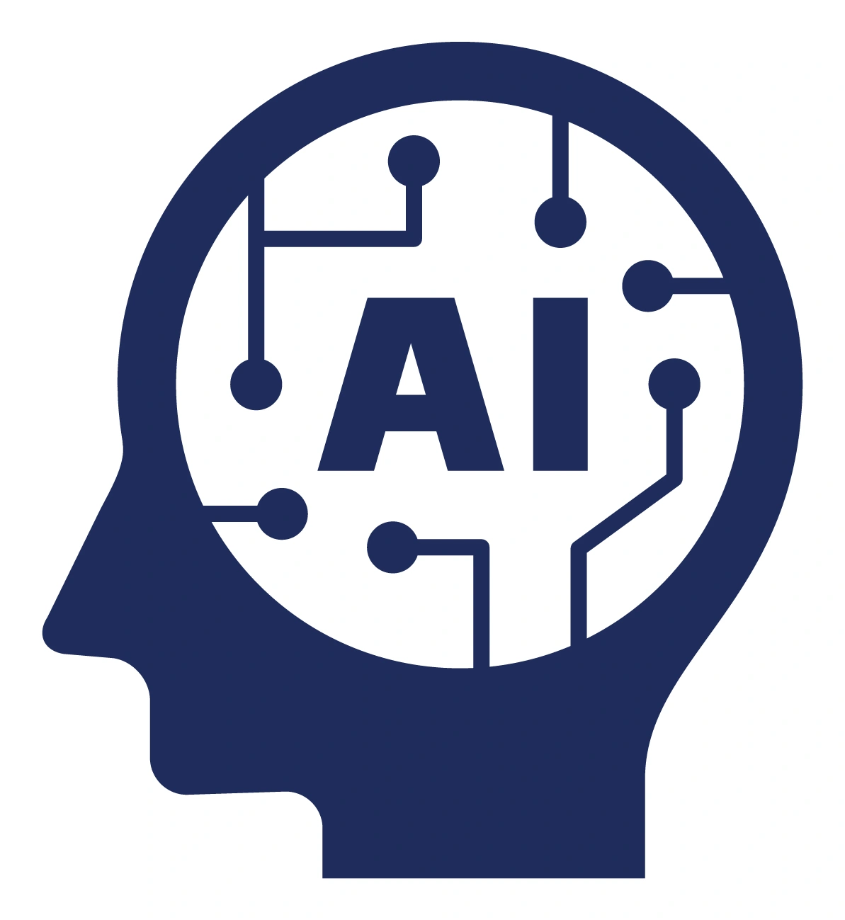 AIを表す頭部アイコン